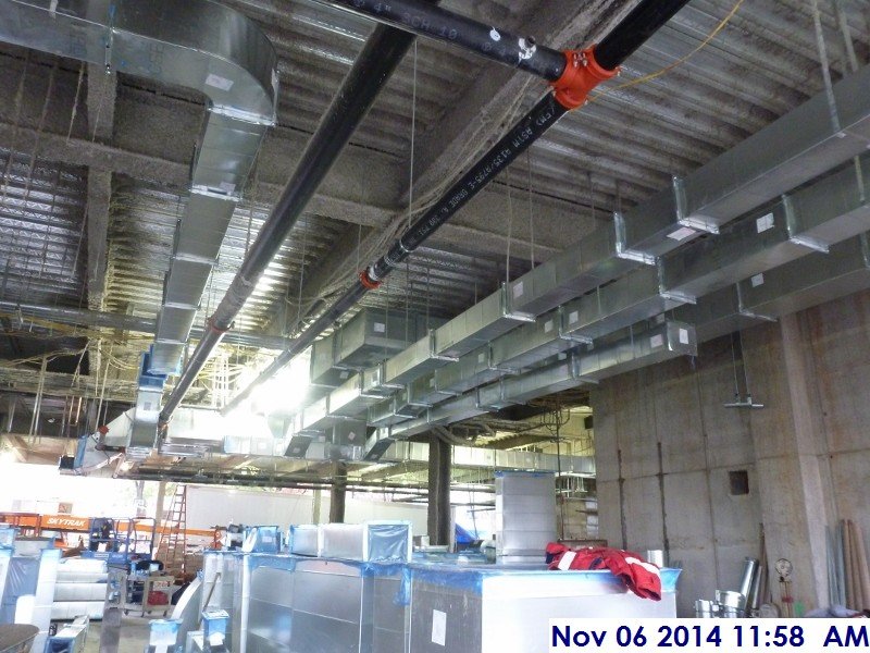Duct work at the 1st (1) Floor Facing North (800x600)